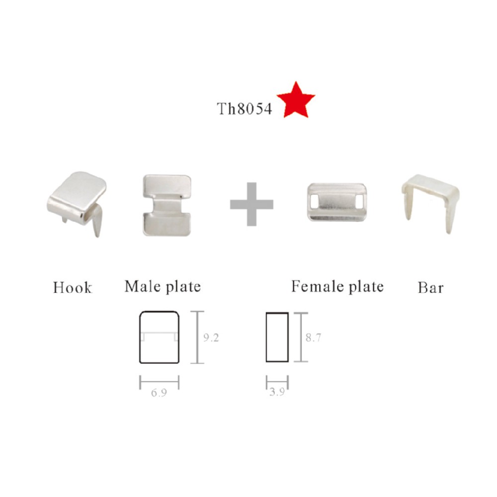 TH8054 Skirt Hooks & Bars