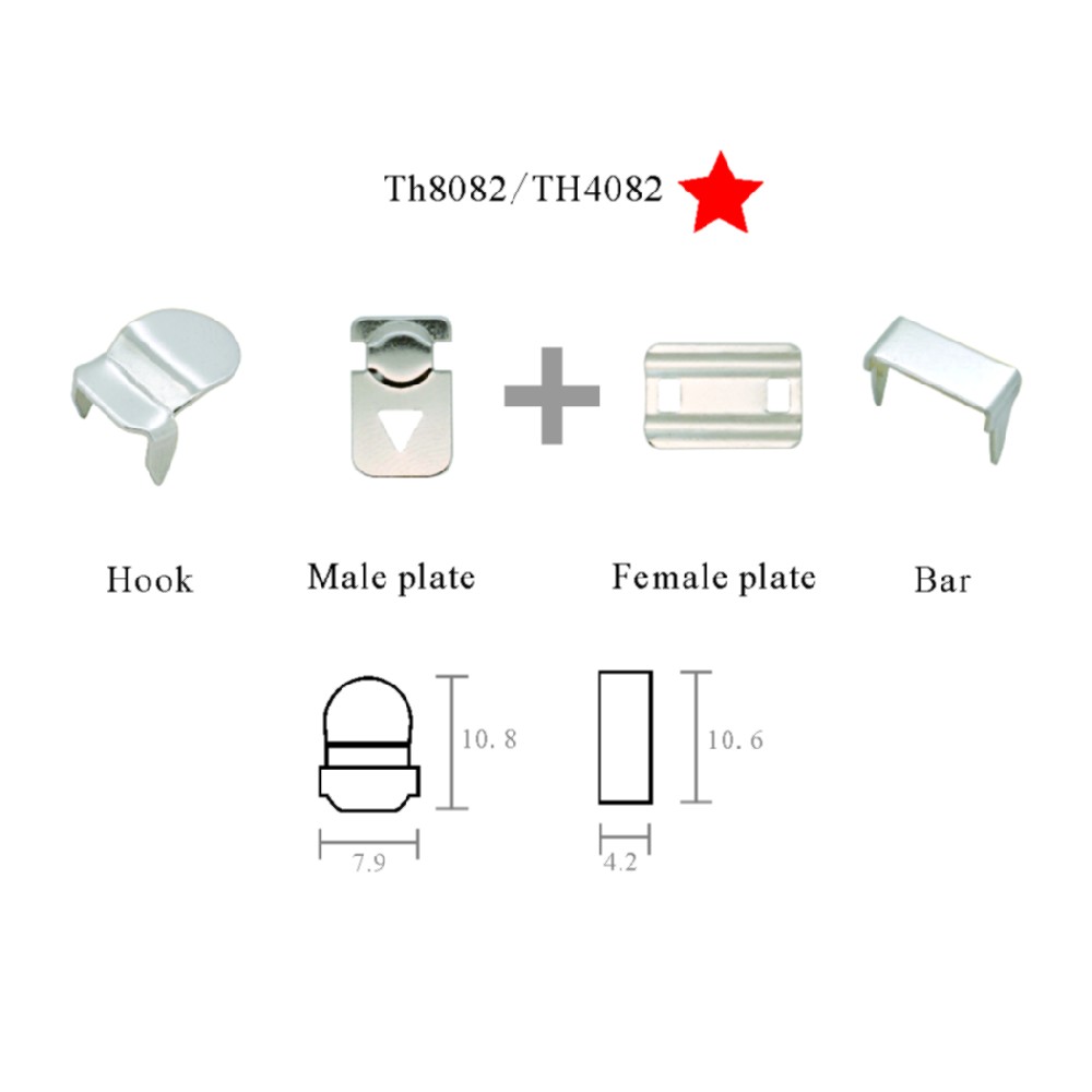 TH8082  Skirt Hook and Bar