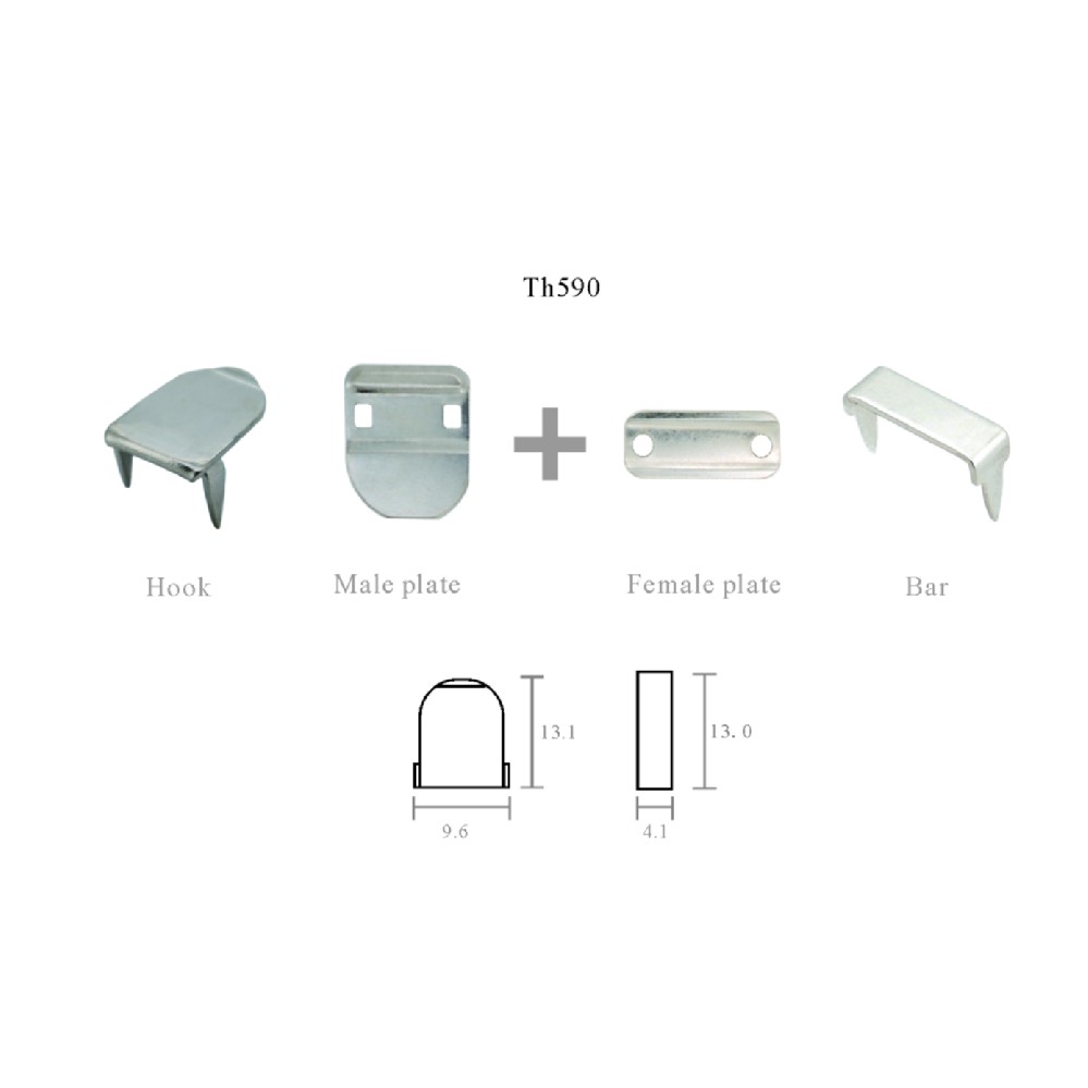 TH590 2 Prongs Hook And Bar