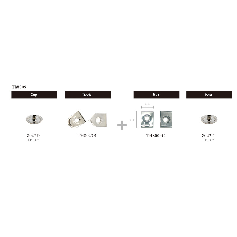 TH8010 15.0mm Capped Hook and Bar