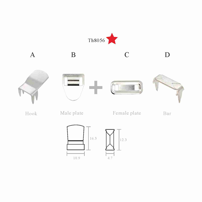 TH8056  4 Prongs Pant Hook