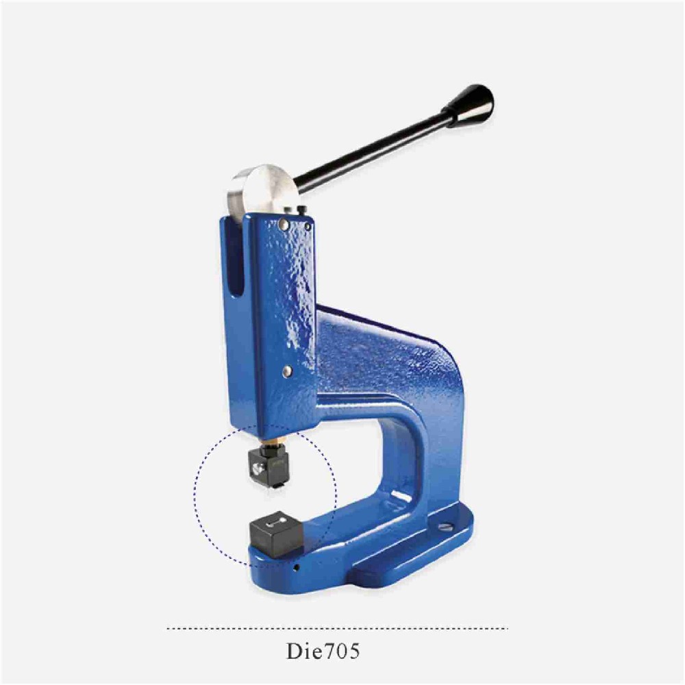 DIE705  Hand Type Attaching Hook and Bar Machine