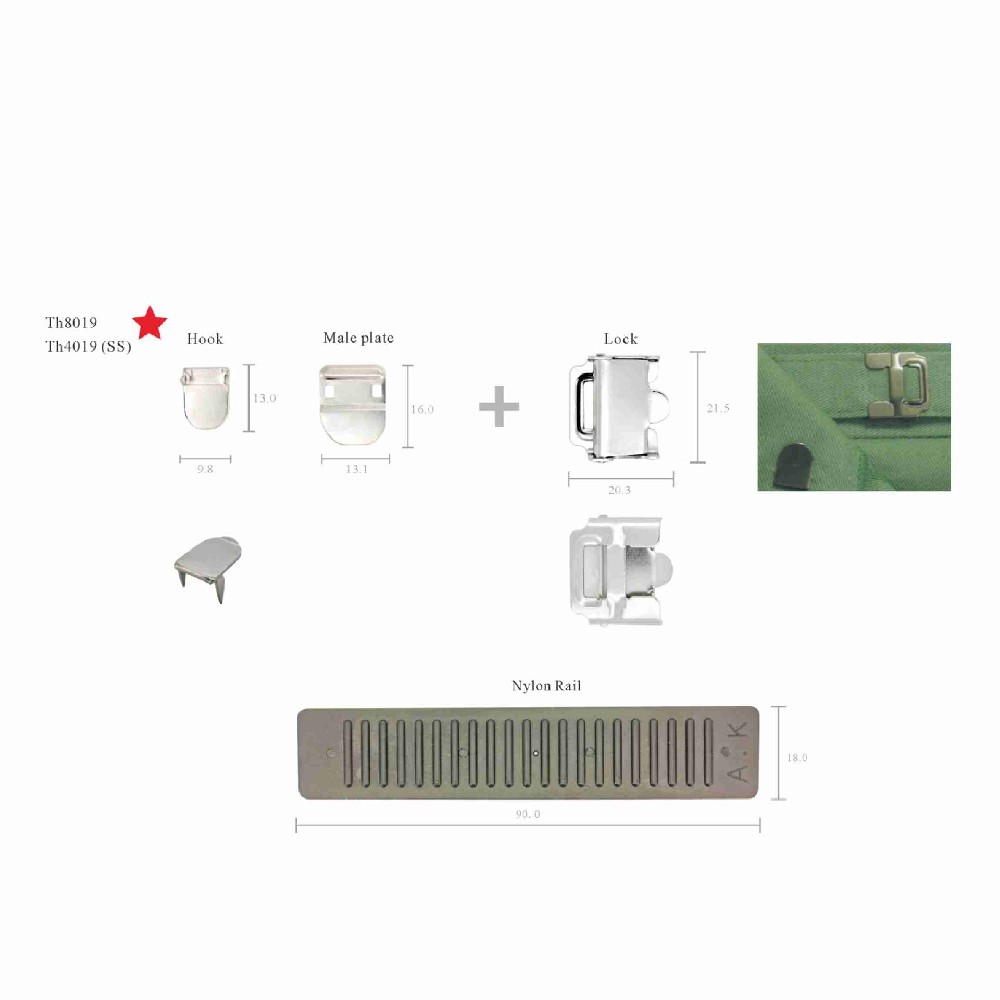 TH8019 Brass Waist Adjustment Hook