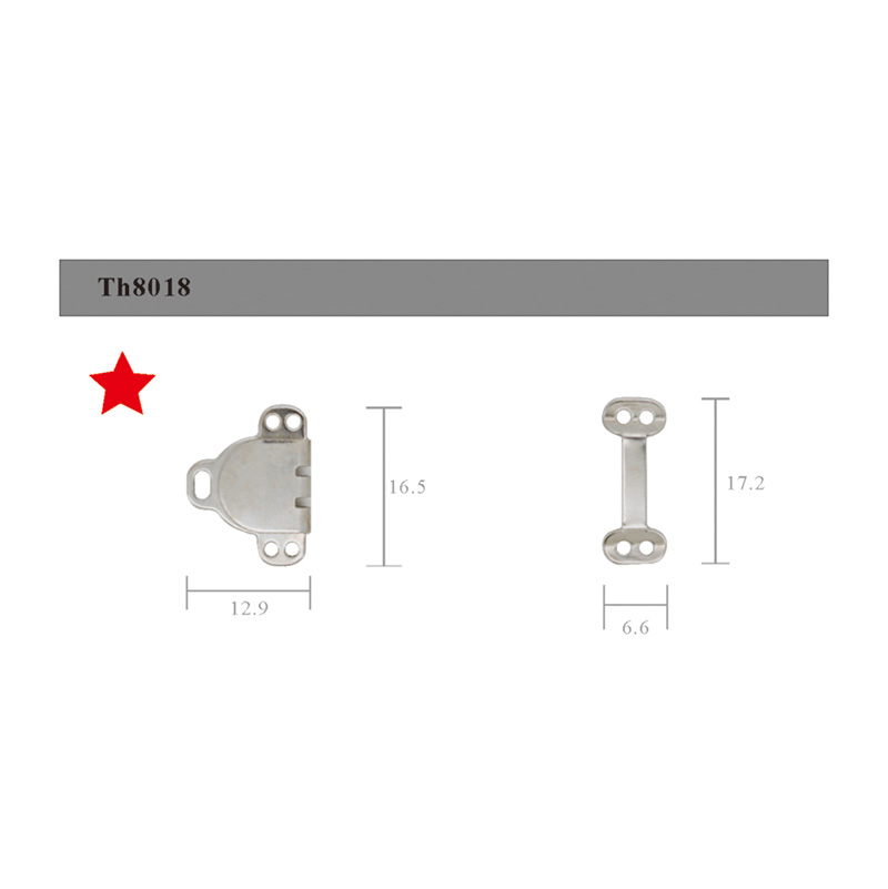TH8018   Two Parts Sew On Hook and Bar